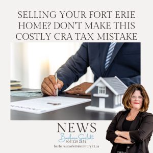 Selling your home in Fort Erie? Even if your sale qualifies for the Principal Residence Exemption, you still need to report it to the CRA. Here's what every homeowner should know.