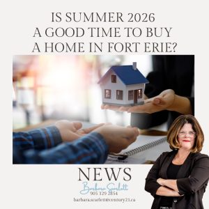 Is now the right time to buy a home in Fort Erie? Discover what today's market conditions, inventory, and mortgage rates mean for buyers in Summer 2026.